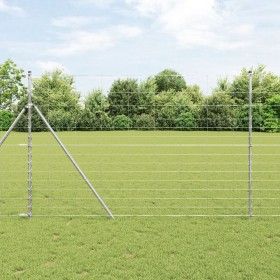 Cerca de Campo 1.6x25 m Acero Galvanizado
