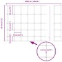 Cerca de Campo 0.8x50 m Acero Galvanizado | Foro24.es | Tu tienda online para hogar, jardín y más Foro24.es