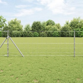 Cerca de Campo 0.8x100 m Acero Galvanizado