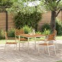 Mesa de Comedor 90x90x74.5 cm Acacia Sólida von , Gartentische - Ref: Foro24-42006185, Preis: 200,36 €, Rabatt: %