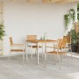 Mesa de Comedor 90x90x74.5 cm Acacia Sólida von , Gartentische - Ref: Foro24-42006185, Preis: 200,36 €, Rabatt: %