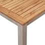 Mesa de Comedor 90x90x74.5 cm Acacia Sólida von , Gartentische - Ref: Foro24-42006185, Preis: 200,36 €, Rabatt: %