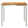 Mesa de Comedor Exterior 90x90x74.5 cm de Madera Sólida de Teca by , Garden tables - Ref: Foro24-42006186, Price: 232,62 €, D...