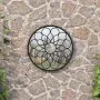 Round garden mirror, black iron, for outdoor use, 40x3 cm by vidaXL, Mirrors - Ref: Foro24-318366, Price: 78,21 €, Discount: %