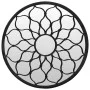Round garden mirror, black iron, for outdoor use, 40x3 cm by vidaXL, Mirrors - Ref: Foro24-318366, Price: 78,21 €, Discount: %