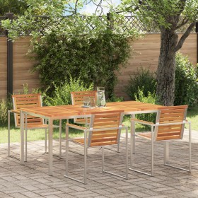 Mesa de Comedor 180x90x75 cm Madera Sólida de Acacia de , Mesas de jardín - Ref: Foro24-42006189, Precio: 305,50 €