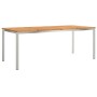 Mesa de Comedor Exterior 200x90x74.5 cm de Madera Sólida de Acacia | Foro24.es | Tu tienda online para hogar, jardín y más Foro24.es