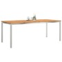 Mesa de Comedor Exterior 200x90x74.5 cm de Madera Sólida de Acacia | Foro24.es | Tu tienda online para hogar, jardín y más Foro24.es