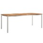 Mesa de Comedor Exterior 200x90x74.5 cm Madera Sólida de Teca | Foro24.es | Tu tienda online para hogar, jardín y más Foro24.es