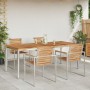 Mesa de Comedor Exterior 200x90x74.5 cm Madera Sólida de Teca | Foro24.es | Tu tienda online para hogar, jardín y más Foro24.es