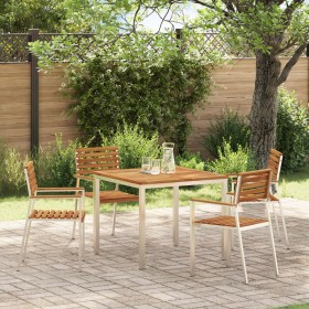 Comprar Sillas de jardín apilables 4 pcs de