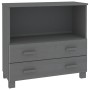 HAMAR sideboard solid dark gray pine wood 85x35x80 cm by vidaXL, Sideboards - Ref: Foro24-340498, Price: 93,42 €, Discount: %