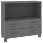 HAMAR sideboard solid dark gray pine wood 85x35x80 cm by vidaXL, Sideboards - Ref: Foro24-340498, Price: 92,65 €, Discount: %