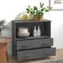 HAMAR Sideboard aus massivem dunkelgrauem Kiefernholz 85x35x80 cm von vidaXL, Sideboards - Ref: Foro24-340498, Preis: 92,65 €...