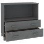 HAMAR sideboard solid dark gray pine wood 85x35x80 cm by vidaXL, Sideboards - Ref: Foro24-340498, Price: 93,42 €, Discount: %