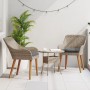 Sillas de Jardín con Cojines 2 pcs Negro Ratán Poliéster | Foro24.es | Tu tienda online para hogar, jardín y más Foro24.es
