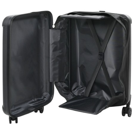 Maleta Doblable Shell Duro 20'' Negra 34x23x55.5 cm ABS | Foro24.es | Tu tienda online para hogar, jardín y más Foro24.es