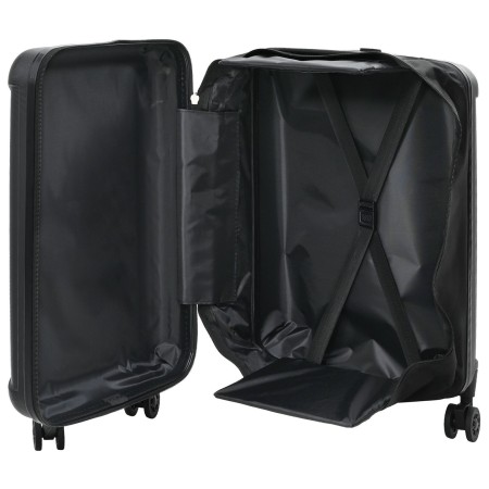 Maleta Plegable de Carcasa Dura 24'Negra 43x27x66 cm ABS | Foro24.es | Tu tienda online para hogar, jardín y más Foro24.es