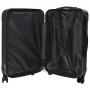Juego de Maletas 3 pcs Duro Negro 20" 24" 28" ABS | Foro24.es | Tu tienda online para hogar, jardín y más Foro24.es