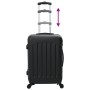Juego de Maletas 3 pcs Duro Negro 20" 24" 28" ABS | Foro24.es | Tu tienda online para hogar, jardín y más Foro24.es