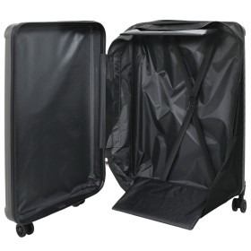 Maleta Plegable Carcasa Dura 28'' Gris Oscuro