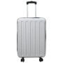 Maleta Plegable Shell Duro 24'' Plata 43x27x66 cm ABS | Foro24.es | Tu tienda online para hogar, jardín y más Foro24.es