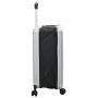 Maleta Plegable Shell Duro 24'' Plata 43x27x66 cm ABS | Foro24.es | Tu tienda online para hogar, jardín y más Foro24.es