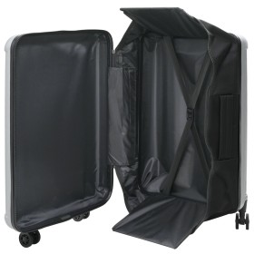 Maleta Plegable Dureza 28'' Plata 50x30x76 cm ABS