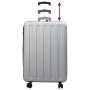 Maleta Plegable Dureza 28'' Plata 50x30x76 cm ABS | Foro24.es | Tu tienda online para hogar, jardín y más Foro24.es