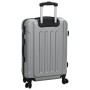 Juego de maletas 3 pcs Carcasa Dura Plata 20'' 24'' 28'' ABS | Foro24.es | Tu tienda online para hogar, jardín y más Foro24.es