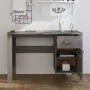 HAMAR desk solid light gray pine wood 113x50x75 cm by vidaXL, Desks - Ref: Foro24-340463, Price: 108,14 €, Discount: %