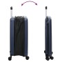 Maleta Plegable de Carcasa Dura 20'' Azul Oscuro 34x23x55.5 cm ABS | Foro24.es | Tu tienda online para hogar, jardín y más Foro24.es