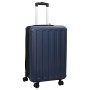 Maleta plegable rígida 24'' azul oscuro 43x27x66 cm ABS by , Suitcases - Ref: Foro24-42006243, Price: 58,19 €, Discount: %