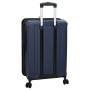 Maleta plegable rígida 24'' azul oscuro 43x27x66 cm ABS by , Suitcases - Ref: Foro24-42006243, Price: 58,19 €, Discount: %