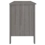 HAMAR Schreibtisch aus massivem hellgrauem Kiefernholz 113x50x75 cm von vidaXL, Schreibtische - Ref: Foro24-340463, Preis: 10...