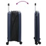 Maleta plegable rígida 24'' azul oscuro 43x27x66 cm ABS by , Suitcases - Ref: Foro24-42006243, Price: 58,19 €, Discount: %