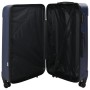 Juego de Maletas 3 pcs Concha Dura Azul Oscuro 20” 24” 28” ABS | Foro24.es | Tu tienda online para hogar, jardín y más Foro24.es