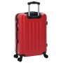 Juego de Maletas 3 pcs Resistente Roja 20” 24” 28” ABS | Foro24.es | Tu tienda online para hogar, jardín y más Foro24.es