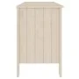 HAMAR Schreibtisch aus massivem Kiefernholz, honigbraun, 113 x 50 x 75 cm von vidaXL, Schreibtische - Ref: Foro24-340460, Pre...