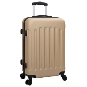Set de maletas 3 pcs Rígidas Champagne 20'' 24'' 28'' ABS by , Suitcases - Ref: Foro24-42006257, Price: 141,40 €, Discount: %