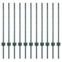 poste de cercas 11 pcs U-Channel Verde 80 cm Acero von , Zaunpfosten - Ref: Foro24-42006263, Preis: 43,09 €, Rabatt: %