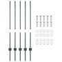 Postes para cercas 5 pcs Canal U Verde 100 cm Acero von , Zaunpfosten - Ref: Foro24-42006264, Preis: 30,41 €, Rabatt: %