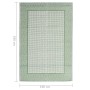 Alfombra de exterior PP verde 190x290 cm de vidaXL, Protectores para exterior - Ref: Foro24-316959, Precio: 68,74 €, Descuent...