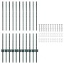Postes de Cerca 11 pcs U-Channel Verde 100 cm Acero by , fence posts - Ref: Foro24-42006265, Price: 52,19 €, Discount: %