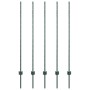 Postes de Cerca 5 pcs U-Channel Verde 140 cm Acero by , fence posts - Ref: Foro24-42006268, Price: 37,33 €, Discount: %