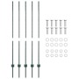 Postes de Cerca 5 pcs U-Channel Verde 140 cm Acero by , fence posts - Ref: Foro24-42006268, Price: 37,33 €, Discount: %