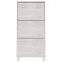 HAMAR shoe rack solid white pine wood 59.5x35x117 cm by vidaXL, Shoe racks and shoe organizers - Ref: Foro24-340513, Price: 1...
