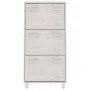 HAMAR shoe rack solid white pine wood 59.5x35x117 cm by vidaXL, Shoe racks and shoe organizers - Ref: Foro24-340513, Price: 1...