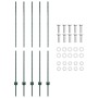 Postes de Cerca 5 pcs Canal U Verde 150 cm Acero by , fence posts - Ref: Foro24-42006270, Price: 38,16 €, Discount: %