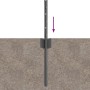 Postes de Cerca 5 pcs Canal en U Gris 80 cm Acero | Foro24.es | Tu tienda online para hogar, jardín y más Foro24.es